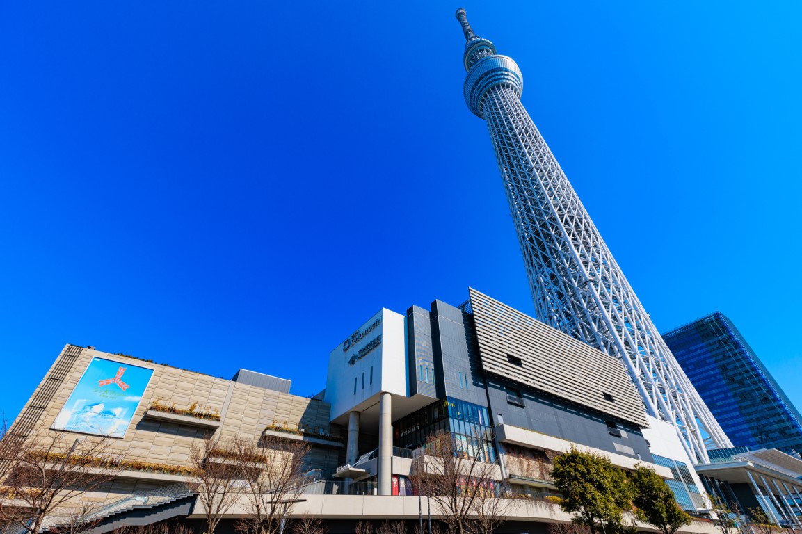 スカイツリーとソラマチ