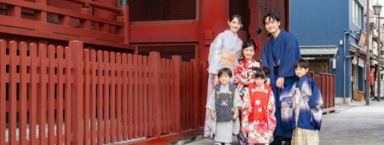 京都、浅草着物レンタルVASARAの七五三プラン